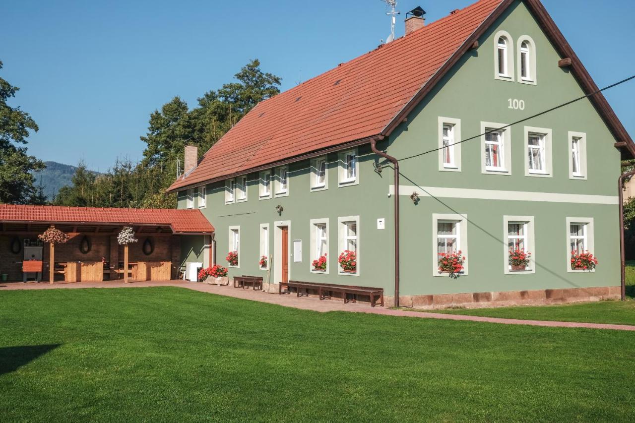 Stovka Bozanov Pensionat Exteriör bild